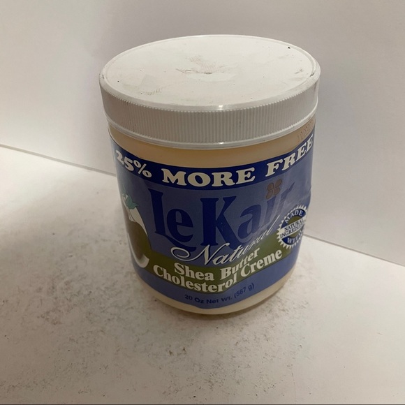 LeKair Natural Shea Butter Cholesterol Creme HTF - Picture 1 of 4